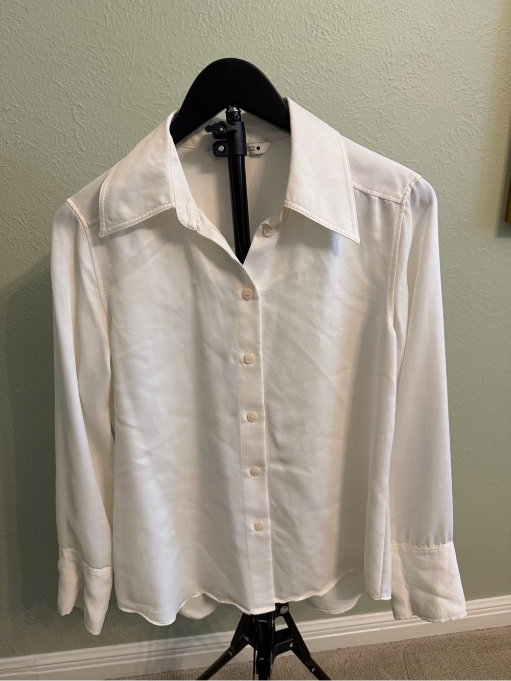 Classic White Button Up - ZARA